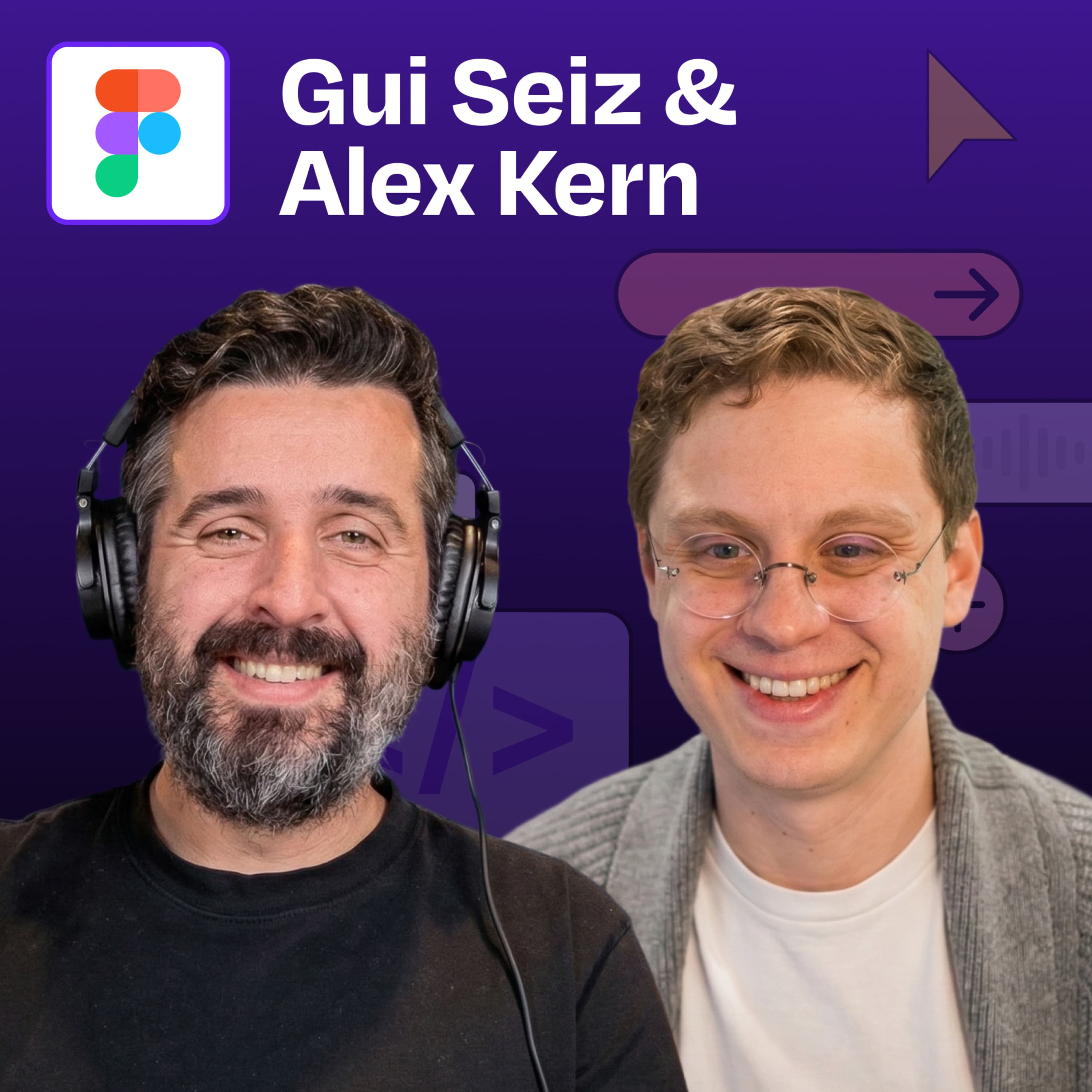 From Figma to Claude Code and back | Gui Seiz & Alex Kern (Figma) - How I AI cover